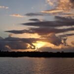 Sonnenuntergang über Bekana Island