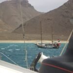 Starkwind am Ankerplatz