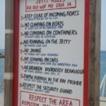 Stegregeln auf Englisch und Bislama