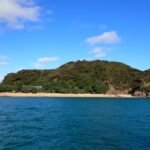 Strand in der Kent Passage