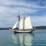 Tucker Thompson unter Segeln