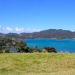 und Blick aufs Mainland