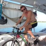 und hier wird die Pizza weg gestrampelt