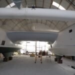 unterm Boot ist es jetzt grau