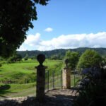 vom Hinterausgang betrachtet