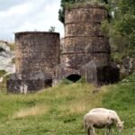 von der Zementherstellung sind nur noch Ruinen übrig