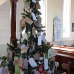 Weihnachtsbaum mit Wünschen