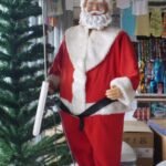 Weihnachtsmann in Betio