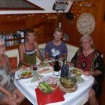 Weihnachtsparty mit Freunden