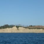 weiße Cliffs - Motutapu Island