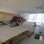 wie am Tapeziertisch