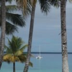 wir ankern vorm Dorf