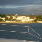 wir kommen an in Marie Galante