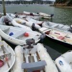 ziemlich viel Betrieb vorm Russell Boating Club